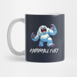 Abominable Fury - Angry Monster Snowman Mug